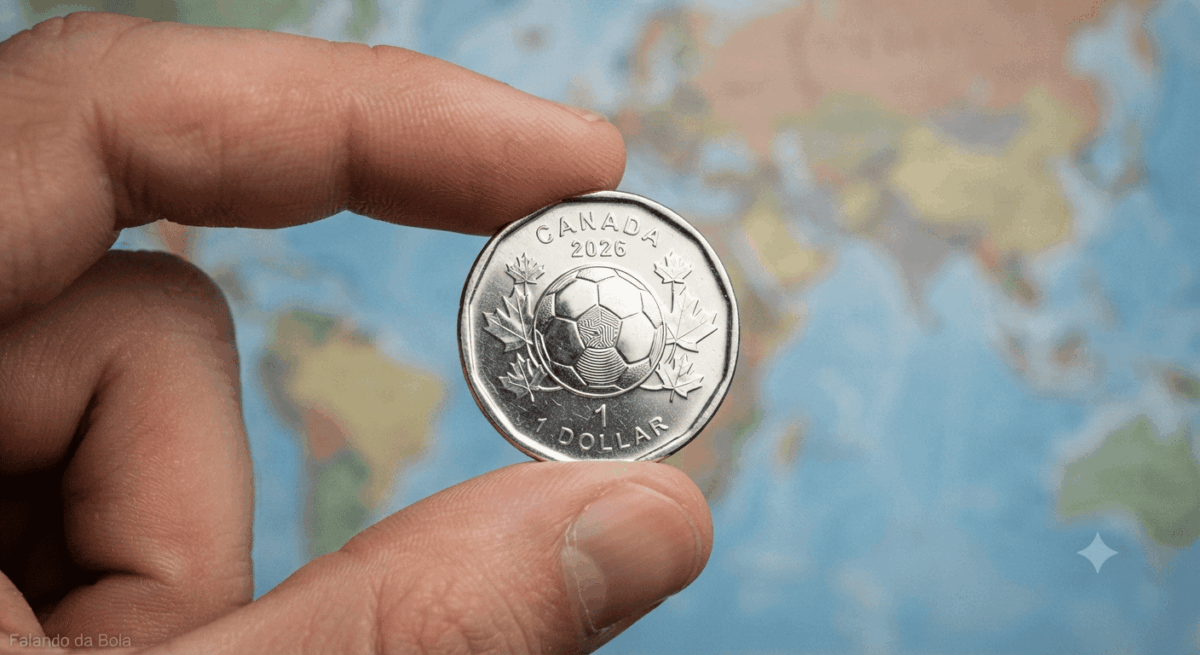 O Dólar Da Copa 2026: Como O Canadá Imortalizou O Torneio Em Uma Moeda 2 Detalhes Da Moeda Comemorativa De 1 Dólar